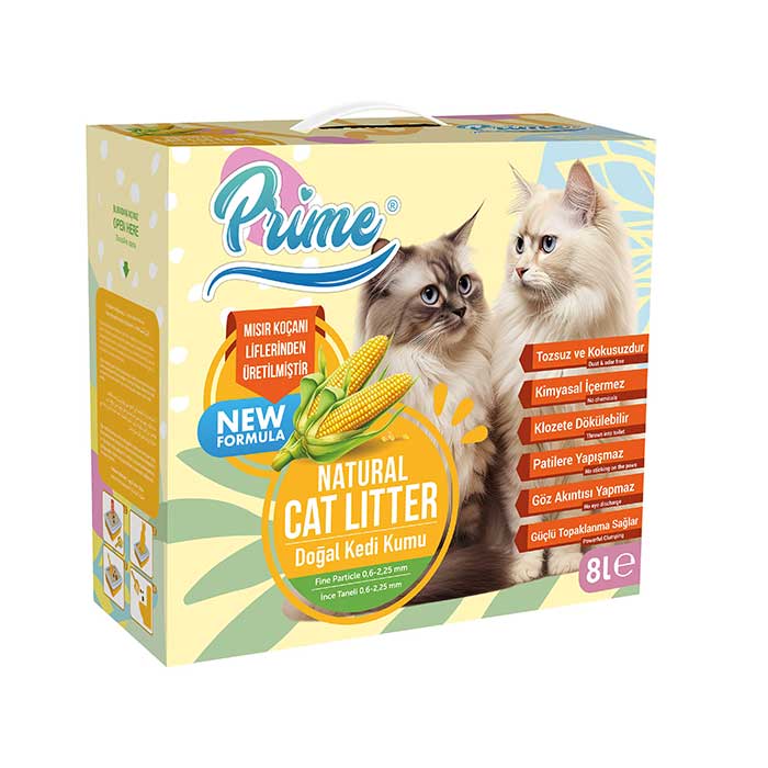 Prime Clumping Plant-Based Cat Litter