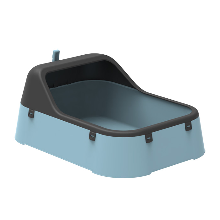 Rainbow Open Cat Litter Box