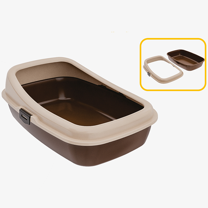 Open Cat Litter Box Without Sieve