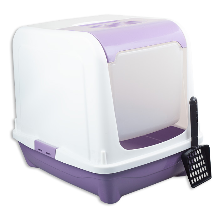 Closed Cat Litter Tray