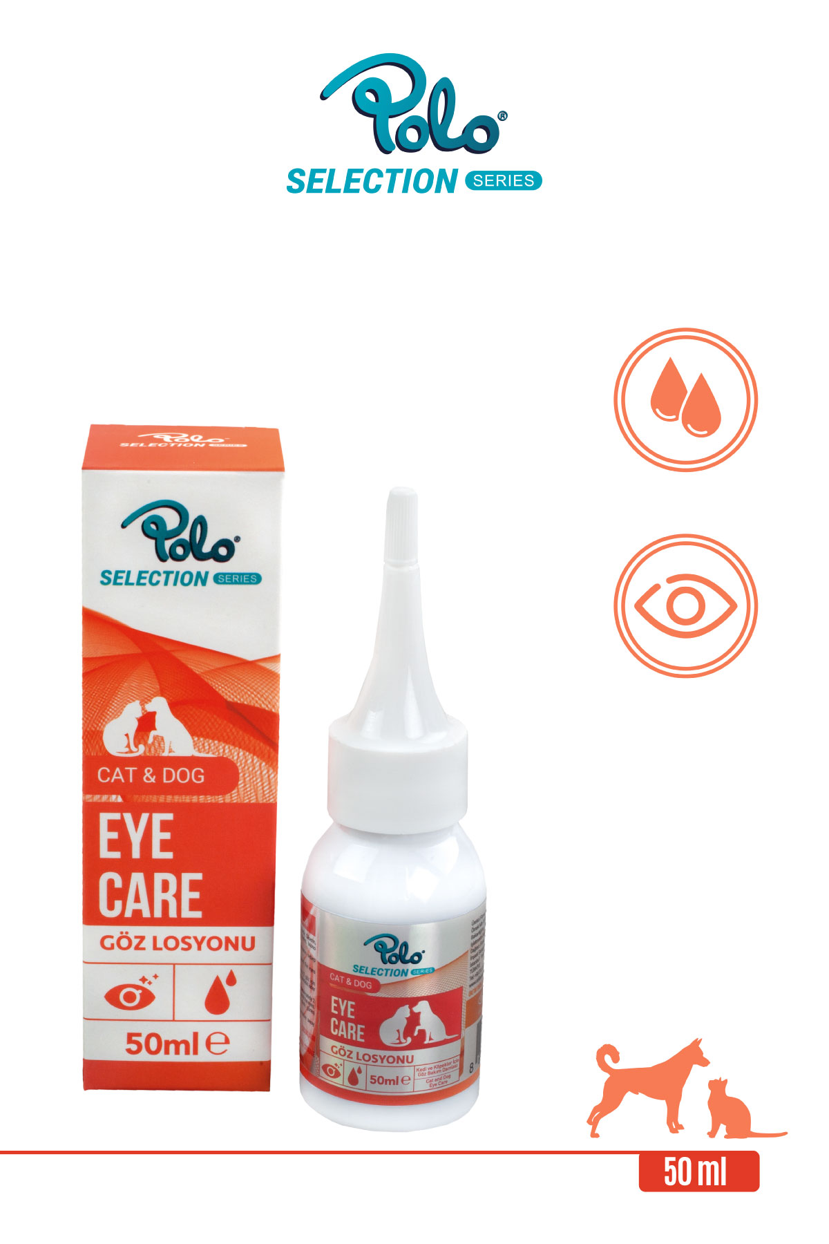 Polo Eye & Ear Care - Kedi Köpek Göz & Kulak Losyonu