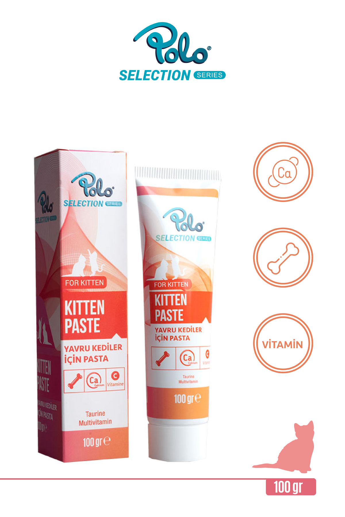 Polo Yavru Kediler İçin Kitten Paste