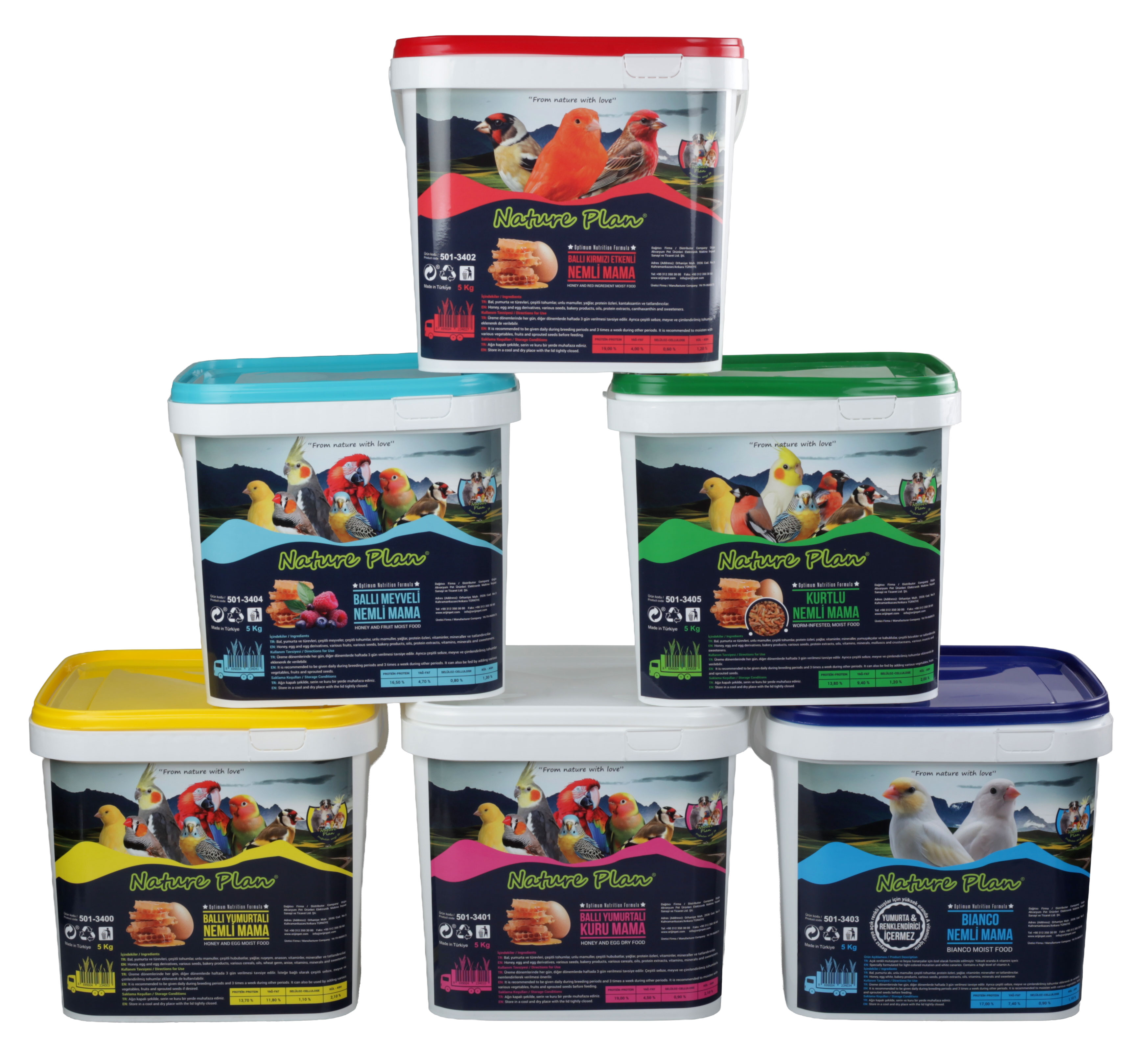 Nature Plan Kova Kuş Mamaları